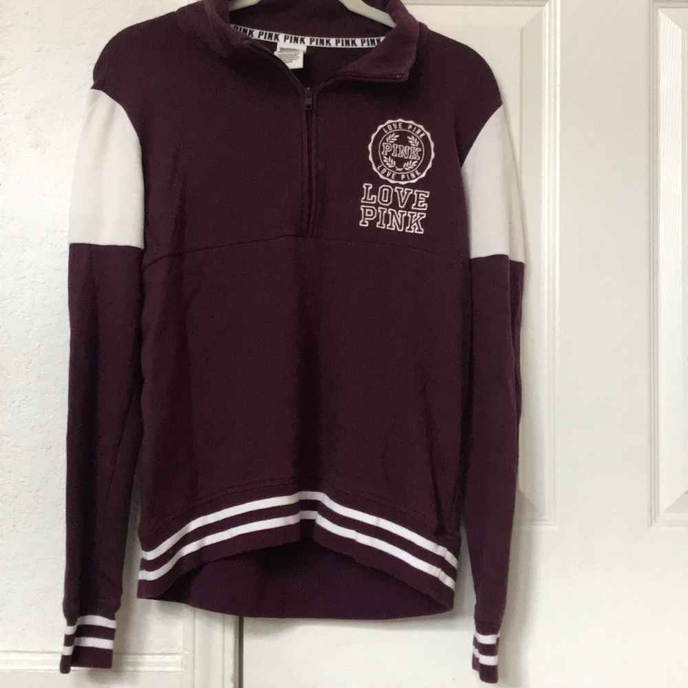 VS Pink Quarter Zip